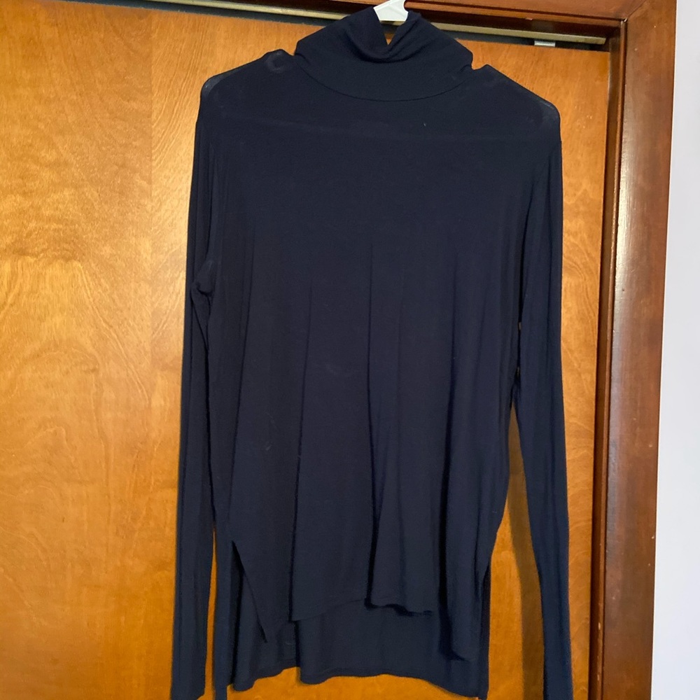 Super soft dark blue turtleneck!